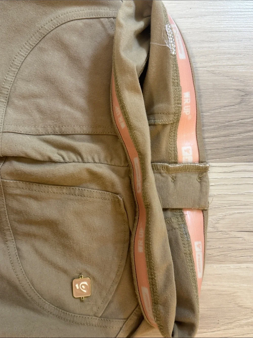 Freddy wr.up Beige regular height full length XXS butt elevating pants